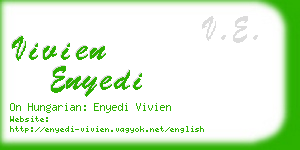 vivien enyedi business card